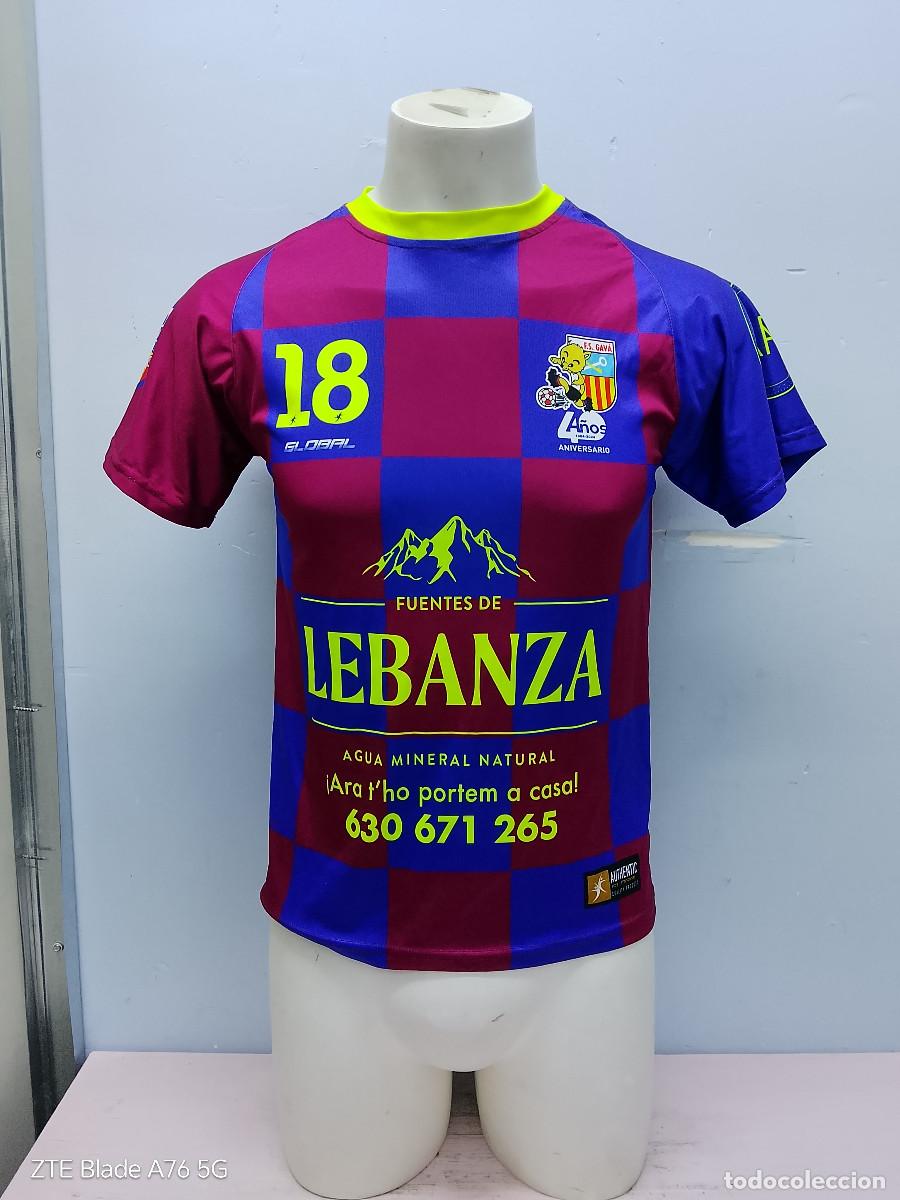 Coleccionismo deportivo: FS Gava camiseta futbol conmemorativa catalunya xs 48cts