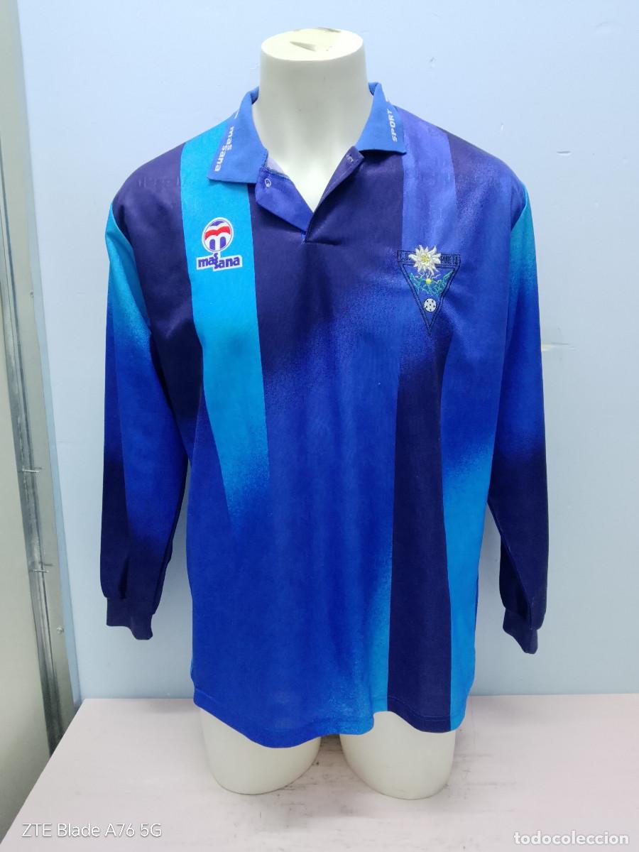 Coleccionismo deportivo: C.D. Pineta 1980 Massana Huesca Aragon match worn vintage camiseta futbol football shirt xl