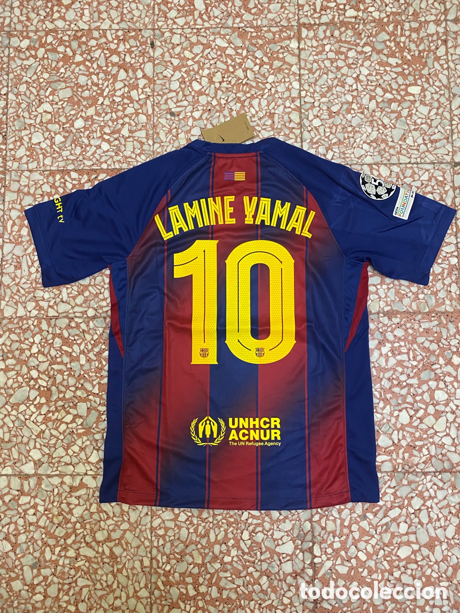 Coleccionismo deportivo: Camiseta Lamine Yamal 19 FC Barcelona 2025/26