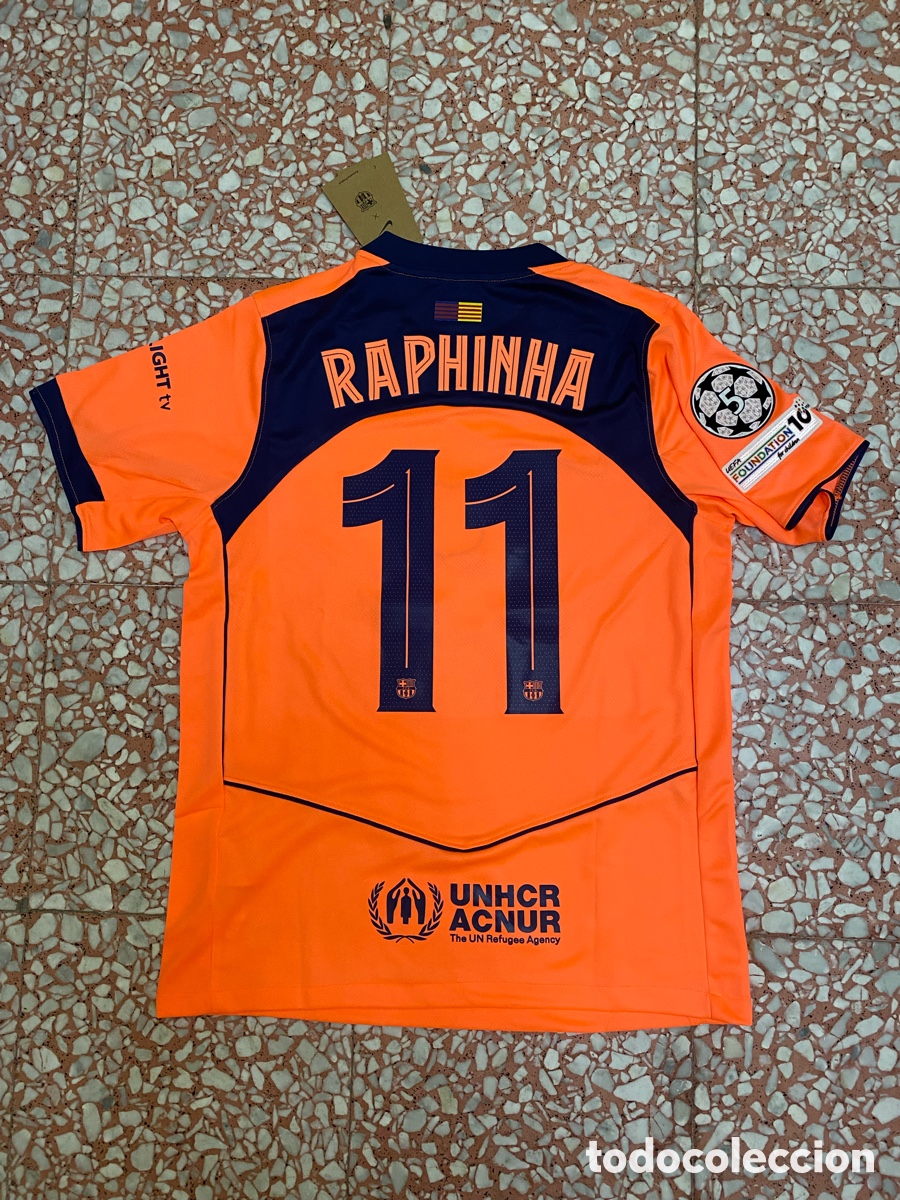 Coleccionismo deportivo: Camiseta Raphinha 11 FC Barcelona Temporada 2025/26