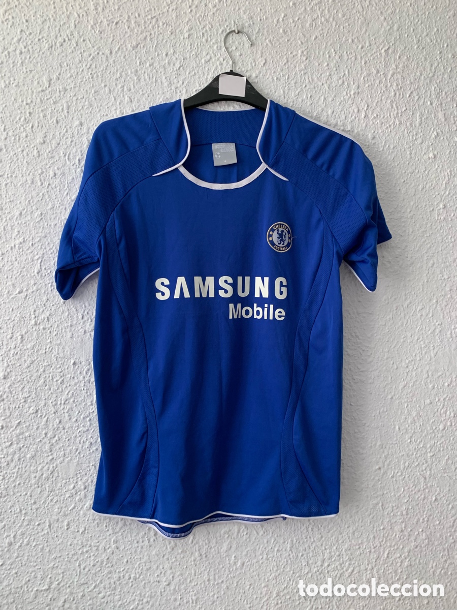Collezionismo sportivo: ntigua Camiseta deportiva vintage de Chelsea Football Club TALLA -14-