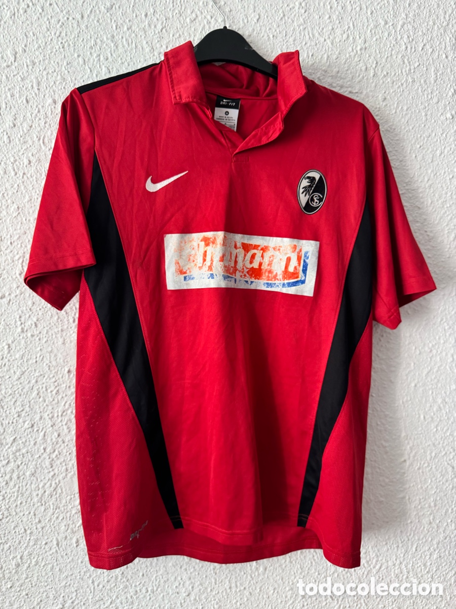 Collezionismo sportivo: Antigua Camiseta deportiva vintage de F&uacute;tbol SC Freiburg TALLA -M- Nike