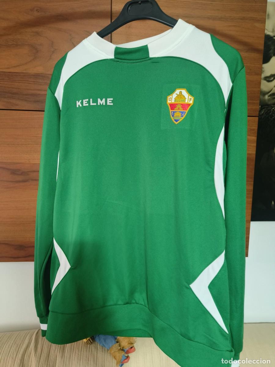 Coleccionismo deportivo: Ocasion coleccionistas ! Antigua sudadera entrenamiento Elche Club de Futbol Talla XL Kelme