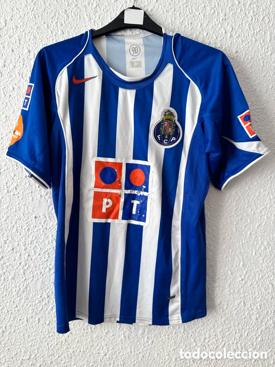 Collezionismo sportivo: Antigua Camiseta deportiva vintage de F&uacute;tbol FC Porto 2004/2005. TALLA -S- Nike