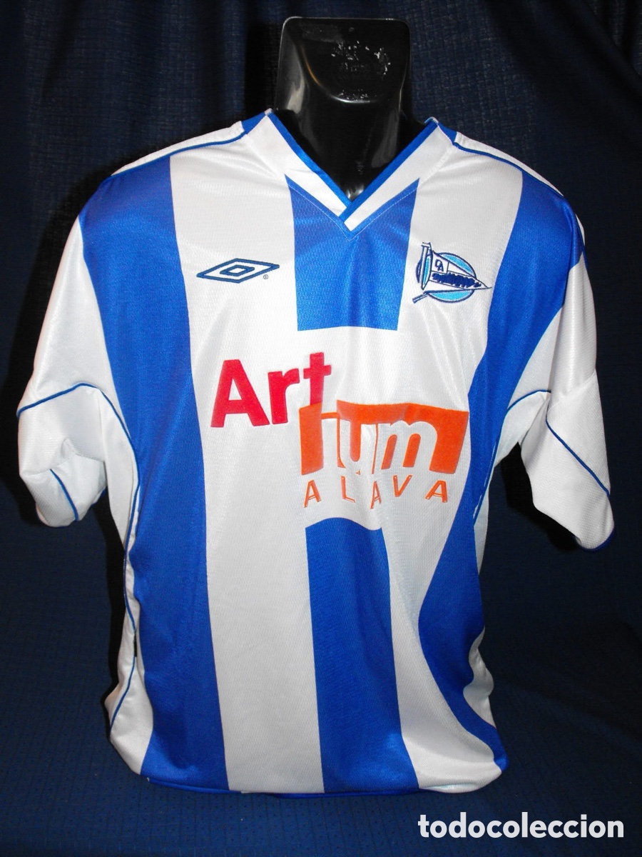 Coleccionismo deportivo: Match worn Abelardo Deportivo Alav&eacute;s