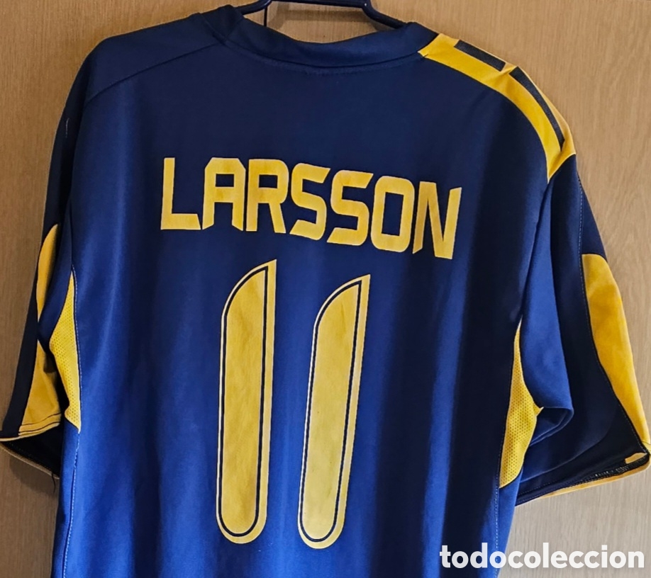 Sammelleidenschaft Sport: CAMISETA DE LARSSON 11 SELECCION DE FUTBOL DE SUECIA A&Ntilde;O 2002-06?