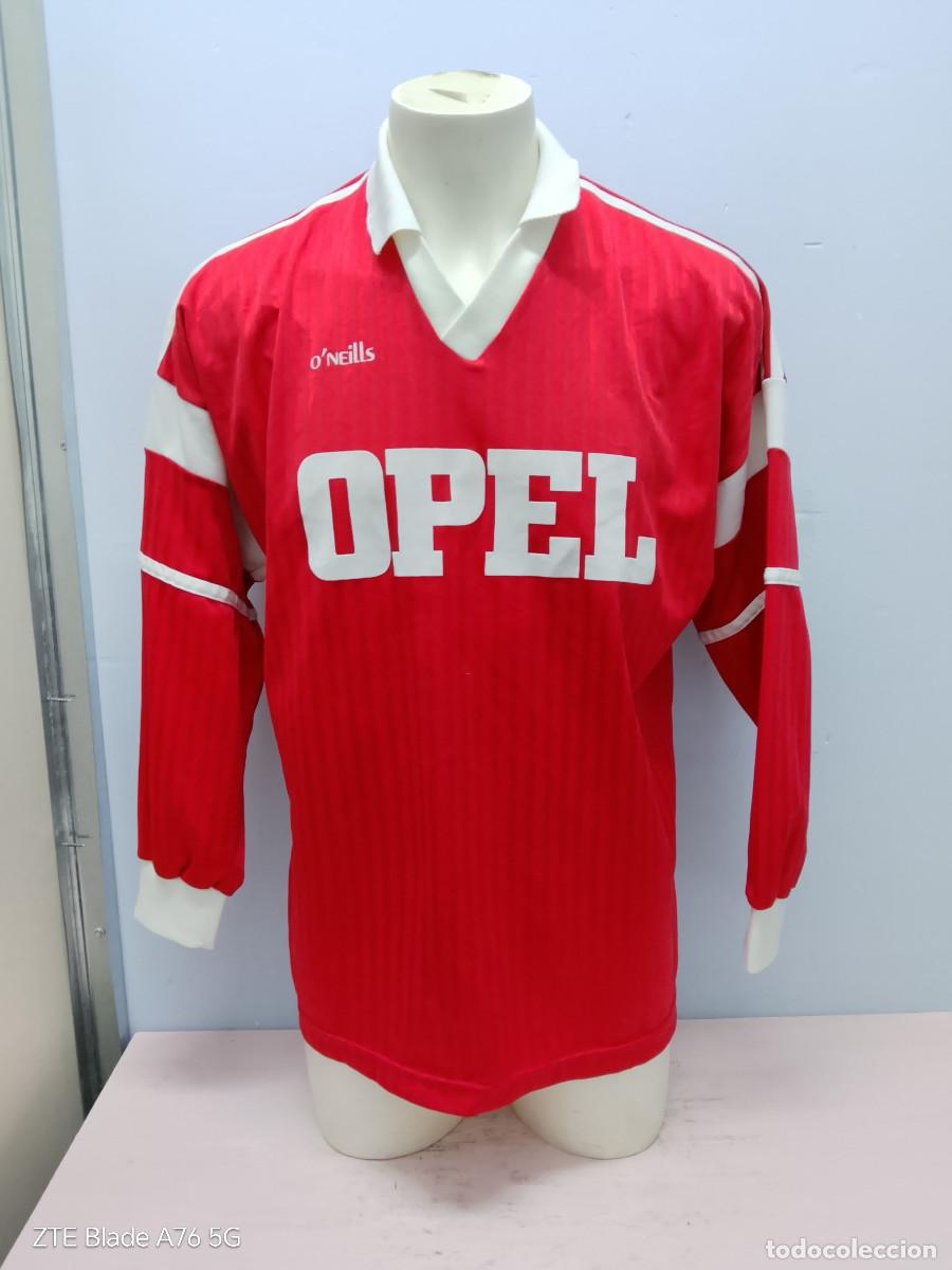 Coleccionismo deportivo: Jack Charlton O'neills Ireland player football shirt Eire Opel vintage L 65cts