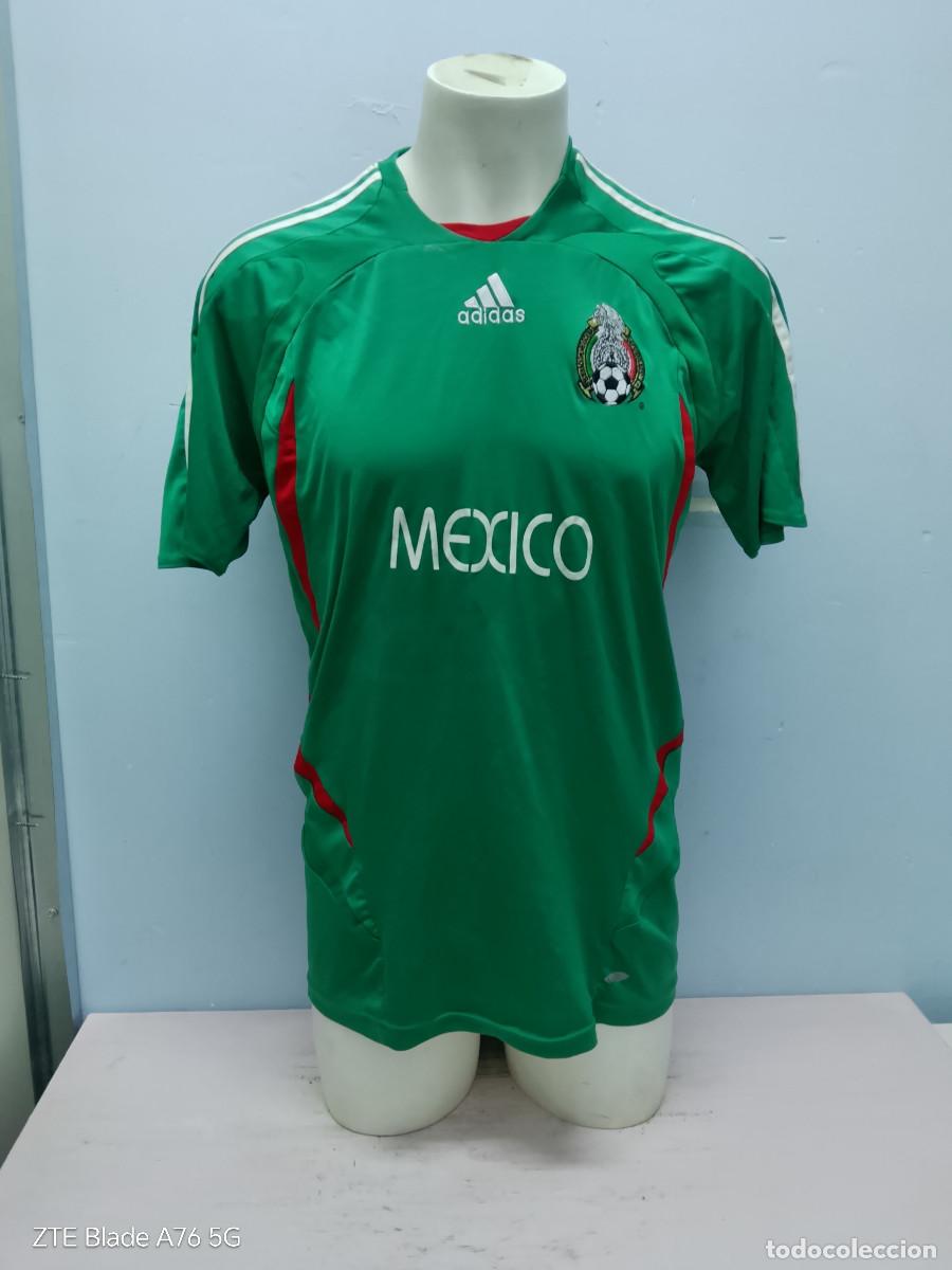 Coleccionismo deportivo: Mexico camiseta futbol football shirt L 58cts hole