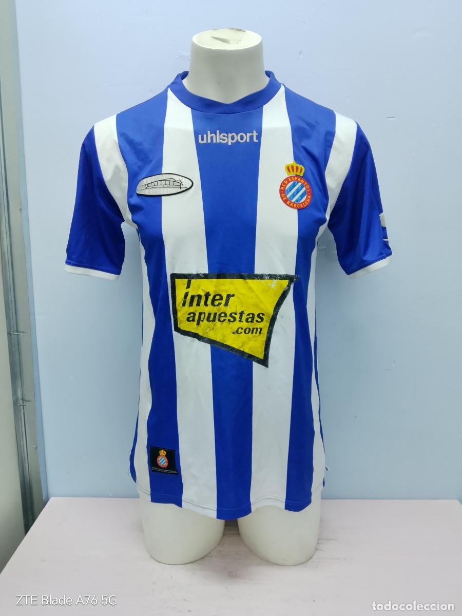 Colecionismo desportivo: RCD Espanyol camiseta futbol football shirt L 55 cts