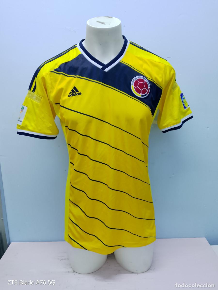 Coleccionismo deportivo: Colombia seleccion camiseta futbol football shirt L 57cts