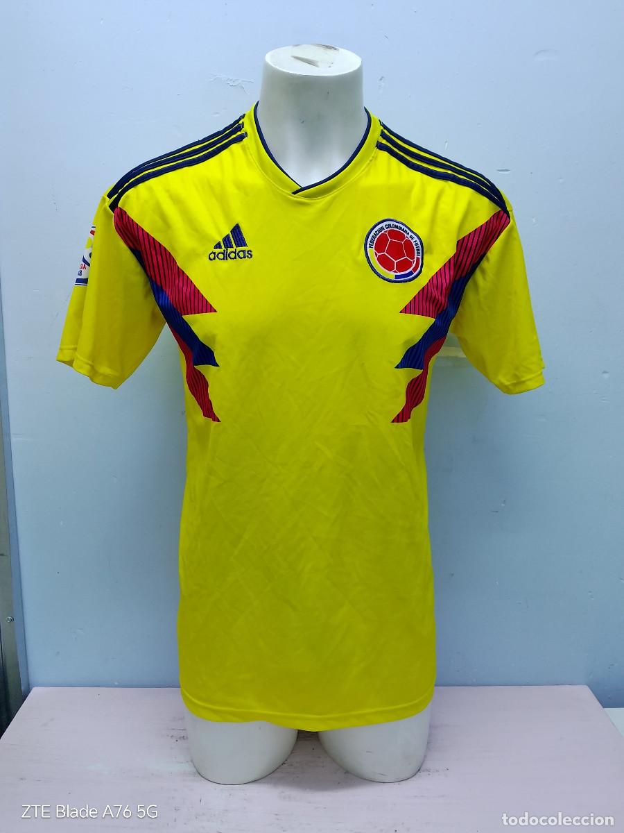 Coleccionismo deportivo: Colombia replic camiseta futbol football shirt 56cts eq M