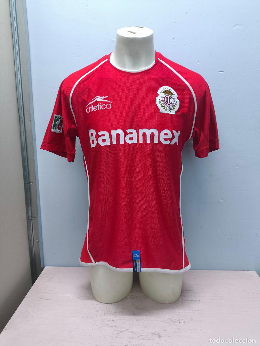 Coleccionismo deportivo: Club Deportivo Toluca Mexico camiseta futbol football shirt L 56cts