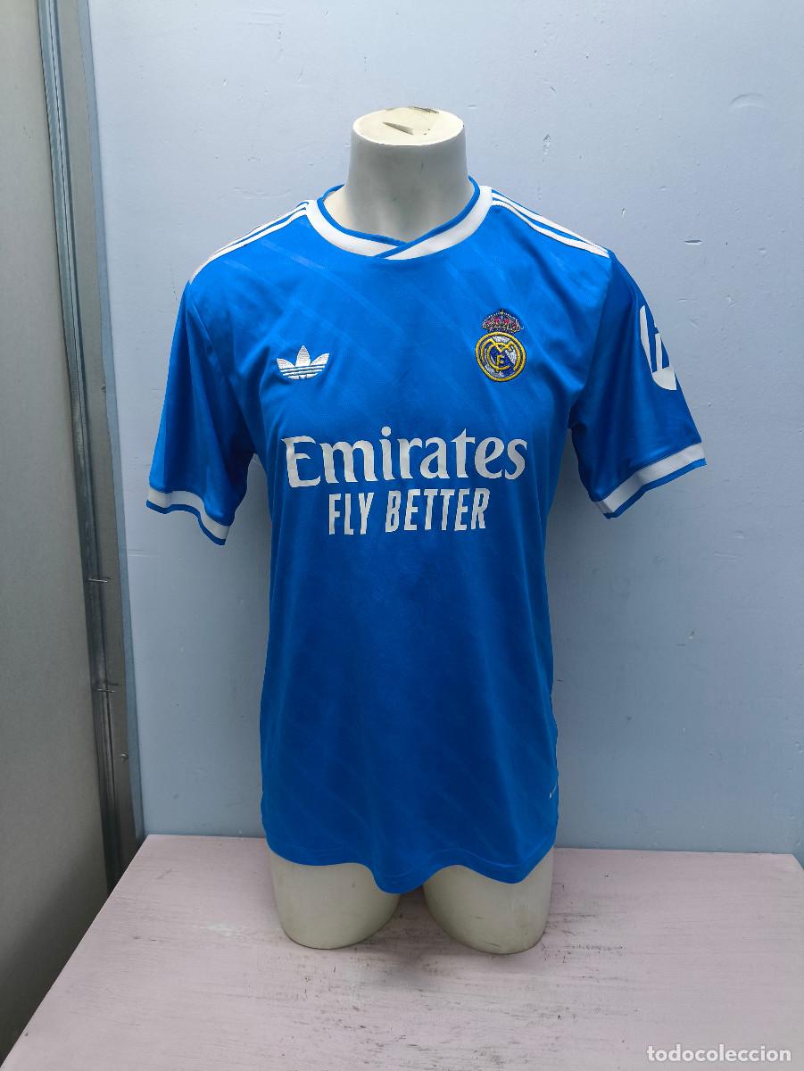 Coleccionismo deportivo: Real Madrid camiseta futbol football shirt L 56cts