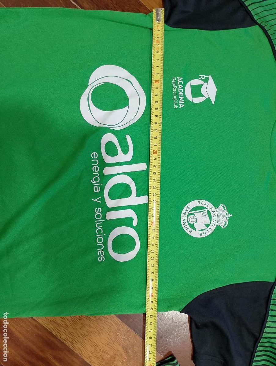Sports collectibles: Camisetas de f&uacute;tbol del Racing de Santander
