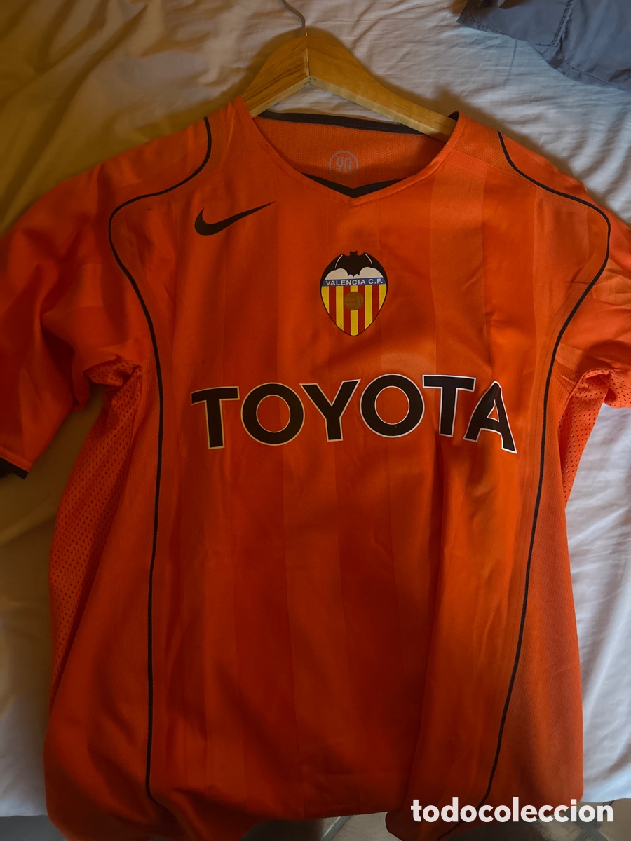 Coleccionismo deportivo: Camiseta oficial de partido del Valencia