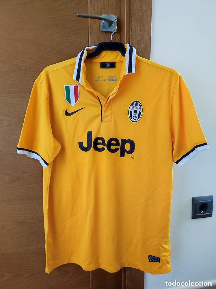 Sports collectibles: Camiseta Futbol Nike Juventus 2013 - 2014 Giovinco numero 12 - segunda equipacion amarilla