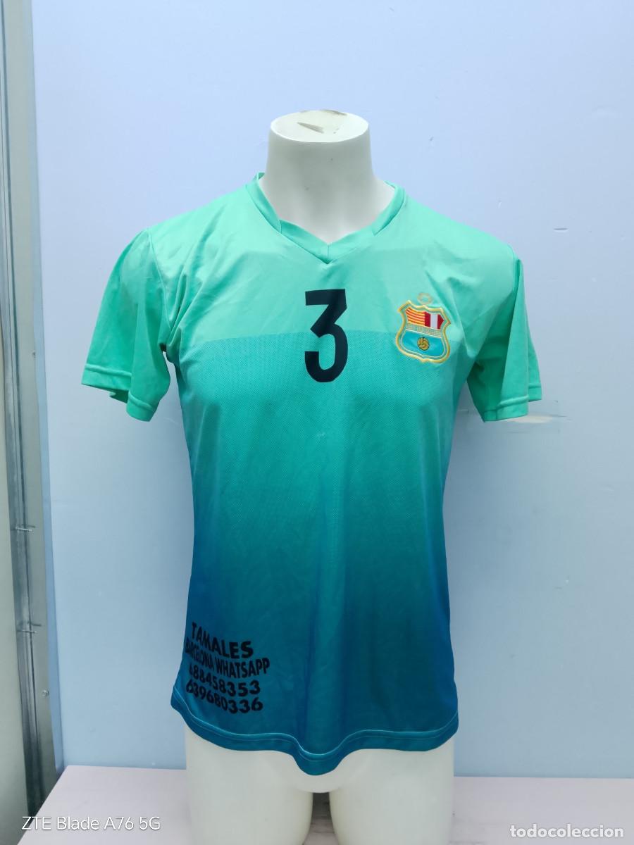 Colecionismo desportivo: New Novedades Peru Barcelona camiseta futbol football shirt M 53cts chica mujer girl