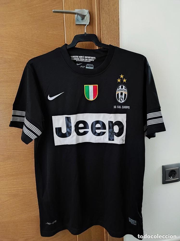 Coleccionismo deportivo: Camiseta Futbol Nike Juventus 2012 - 2013 Pirlo numero 21 - segunda equipacion negra