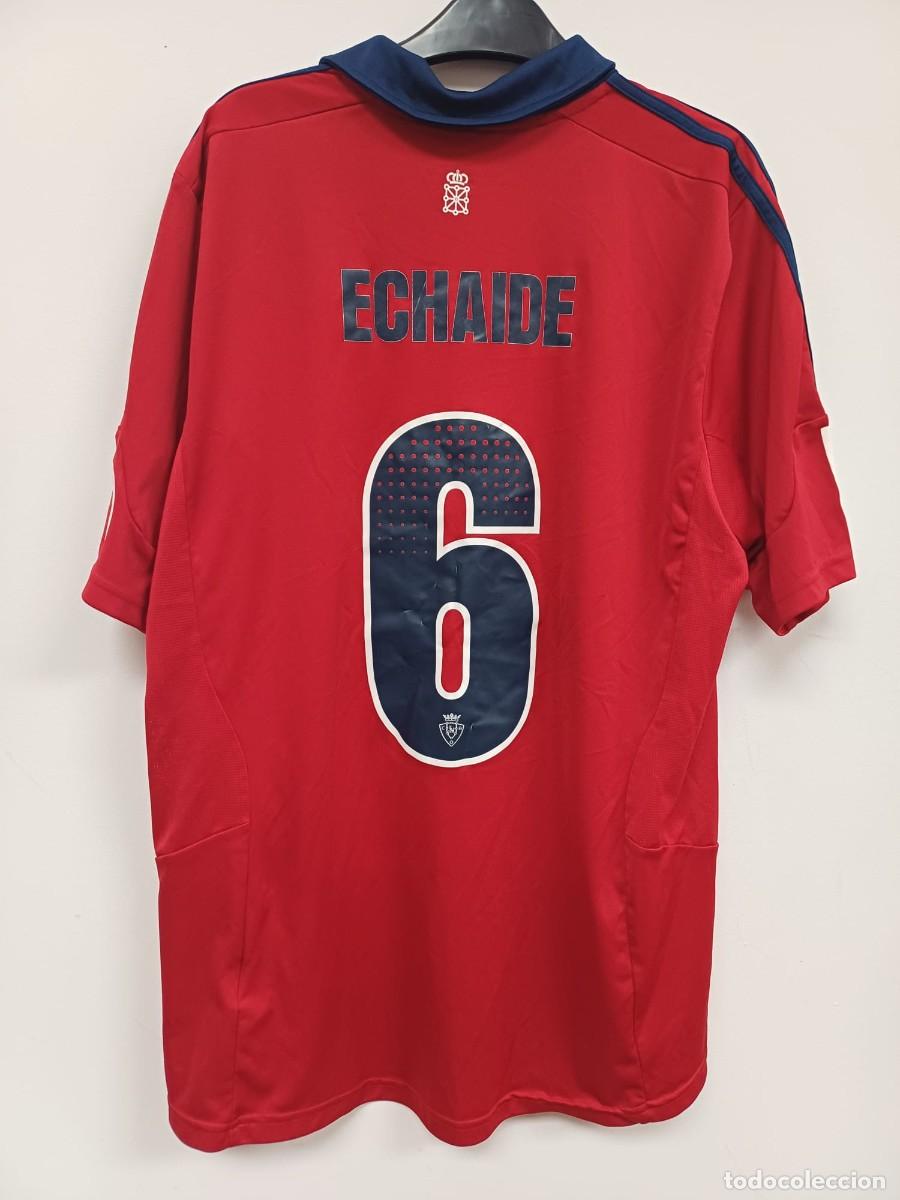 Coleccionismo deportivo: CAMISETA ADIDAS MATCHWORN C.A. OSASUNA ION ECHAIDE 2013 TALLA L