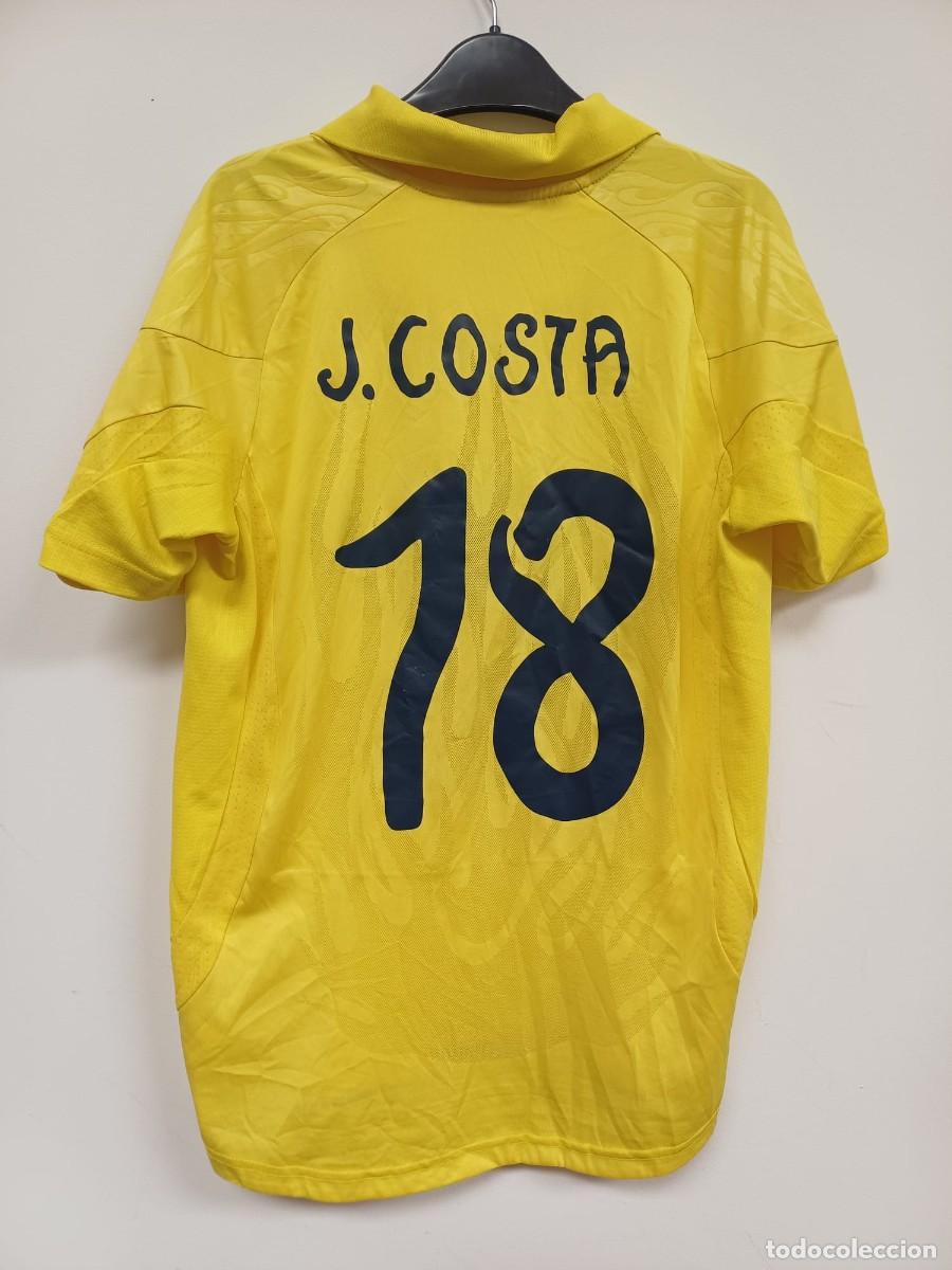 Coleccionismo deportivo: CAMISETA XTEP MATCHWORN VILLAREAL CF J. COSTA 2013 TALLA S