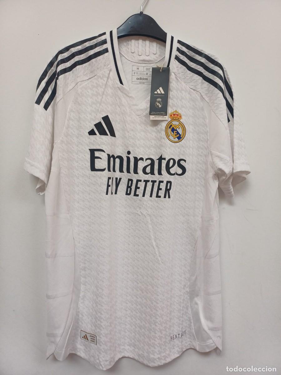 Coleccionismo deportivo: CAMISETA ADIDAS REAL MADRID A&Ntilde;O 2024 NUEVA TALLA M