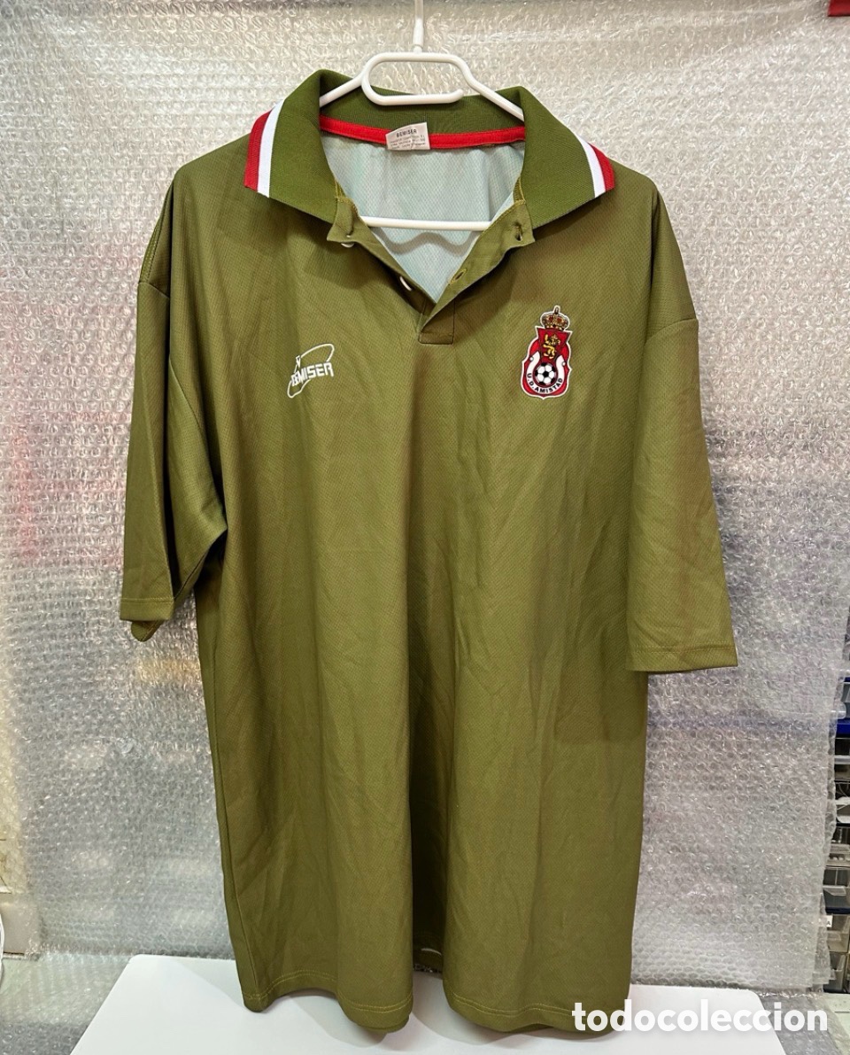 Sports collectibles: Antigua Camiseta deportiva de F&uacute;tbol U.D.AMISTAD TALLA -XL- BEMISER