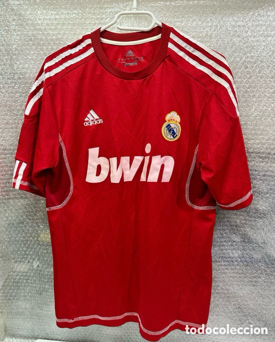 Sports collectibles: Antigua Camiseta deportiva de F&uacute;tbol REAL MADRID RONALDO N 7 TALLA -XL- Adidas