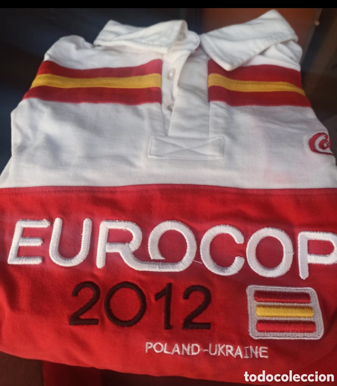 Collezionismo sportivo: Camiseta Polo Cocacola Euro 2012