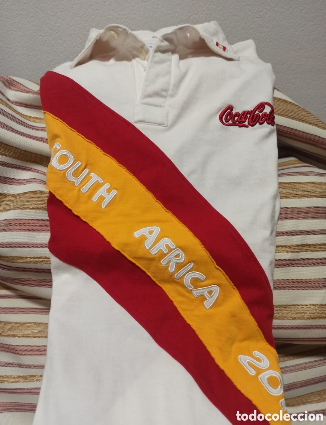 Collezionismo sportivo: Camiseta Polo Cocacola Mundial 2010