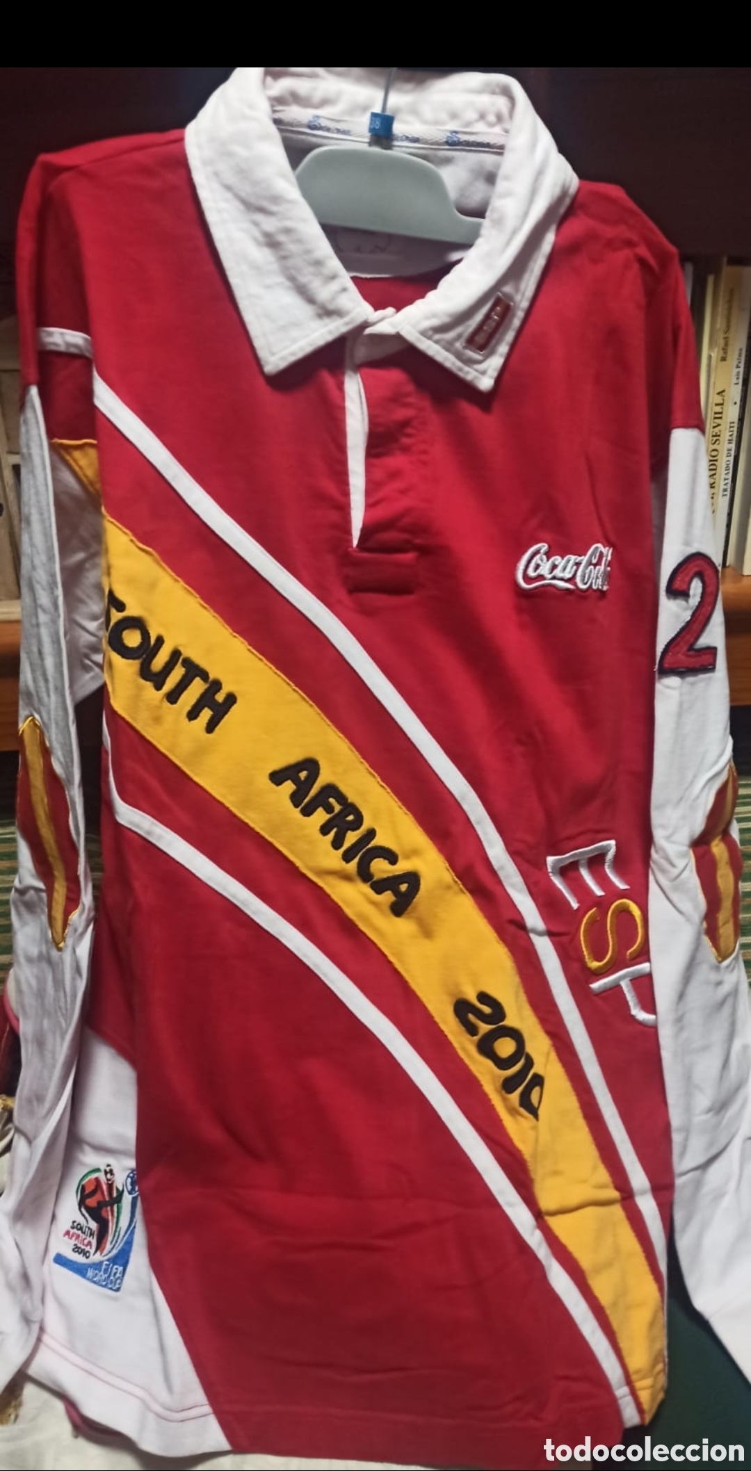 Collezionismo sportivo: Camiseta Polo Cocacola Mundial 2010