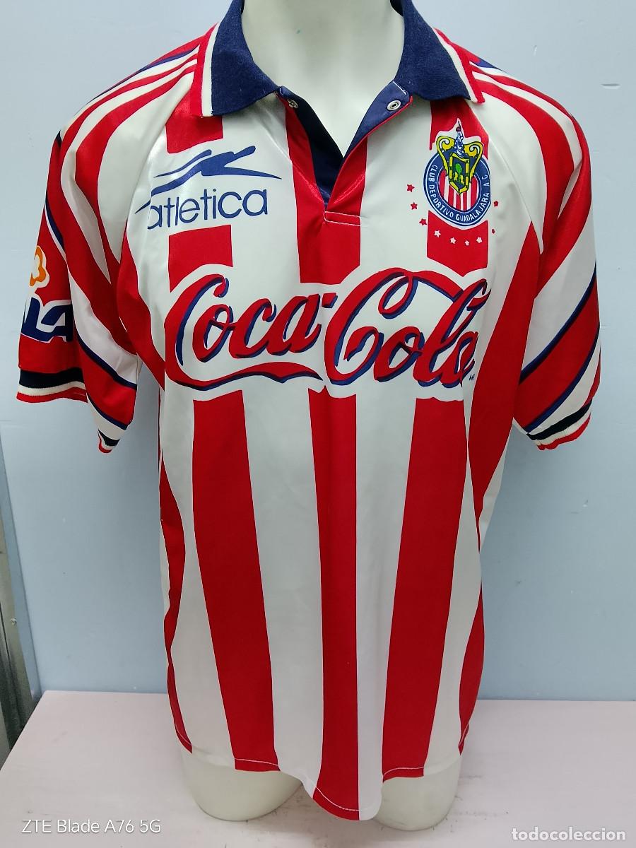 Coleccionismo deportivo: Club Deportivo Guadalajara mexico vintage camiseta futbol football shirt 60cts xl