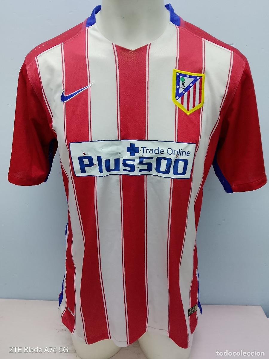 Coleccionismo deportivo: Atletico de Madrid camiseta futbol M-L taras M-L (Replic)