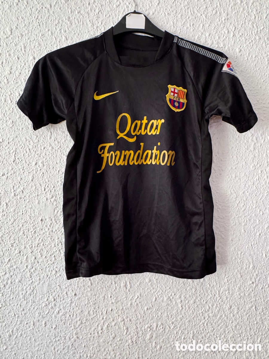 Sports collectibles: Antigua Camiseta deportiva vintage de F&uacute;tbol FC Barcelona TALLA -S- Adidas