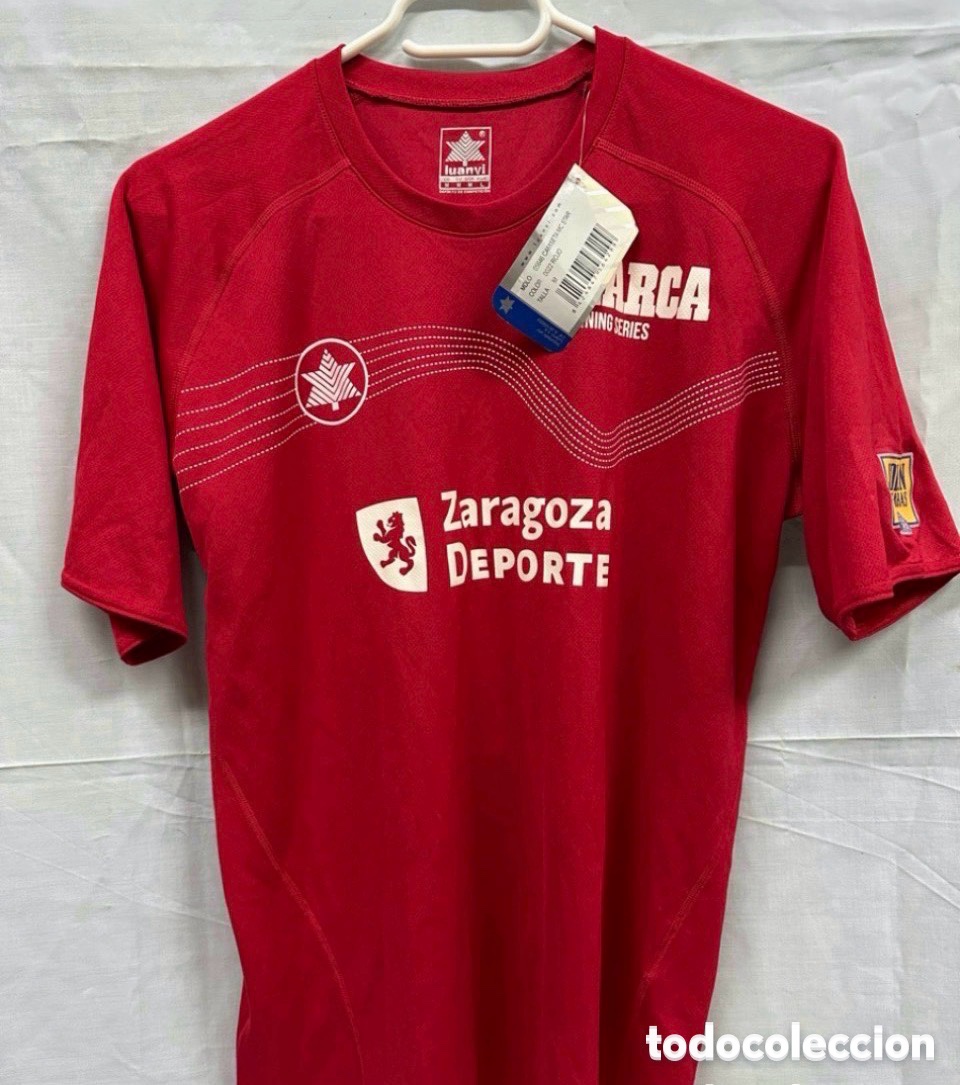 Sports collectibles: Camiseta Deporte ZARAGOZA AUGUSTA ARACON TALLA -M- Nueva