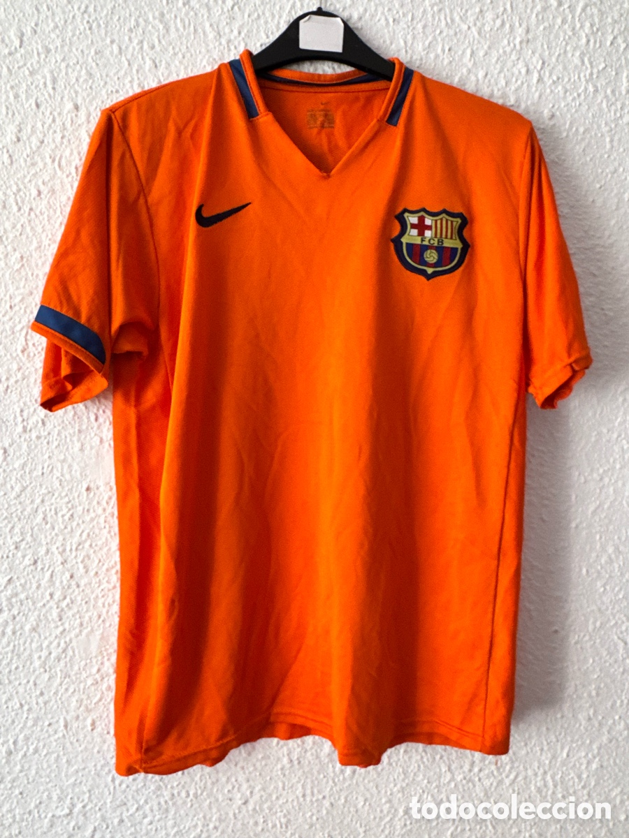 Coleccionismo deportivo: Antigua Camiseta deportiva vintage de F&uacute;tbol FC Barcelona TALLA -XL- Nike