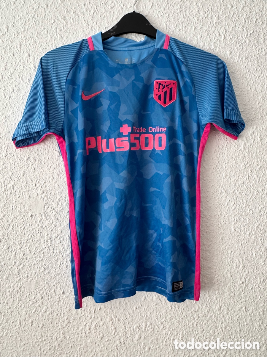 Coleccionismo deportivo: Antigua Camiseta deportiva Atl&eacute;tico de Madrid TALLA -164- Nike