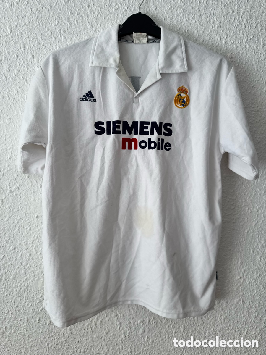 Coleccionismo deportivo: Antigua Camiseta deportiva de F&uacute;tbol vintage Real Madrid TALLA -XL- Adidas