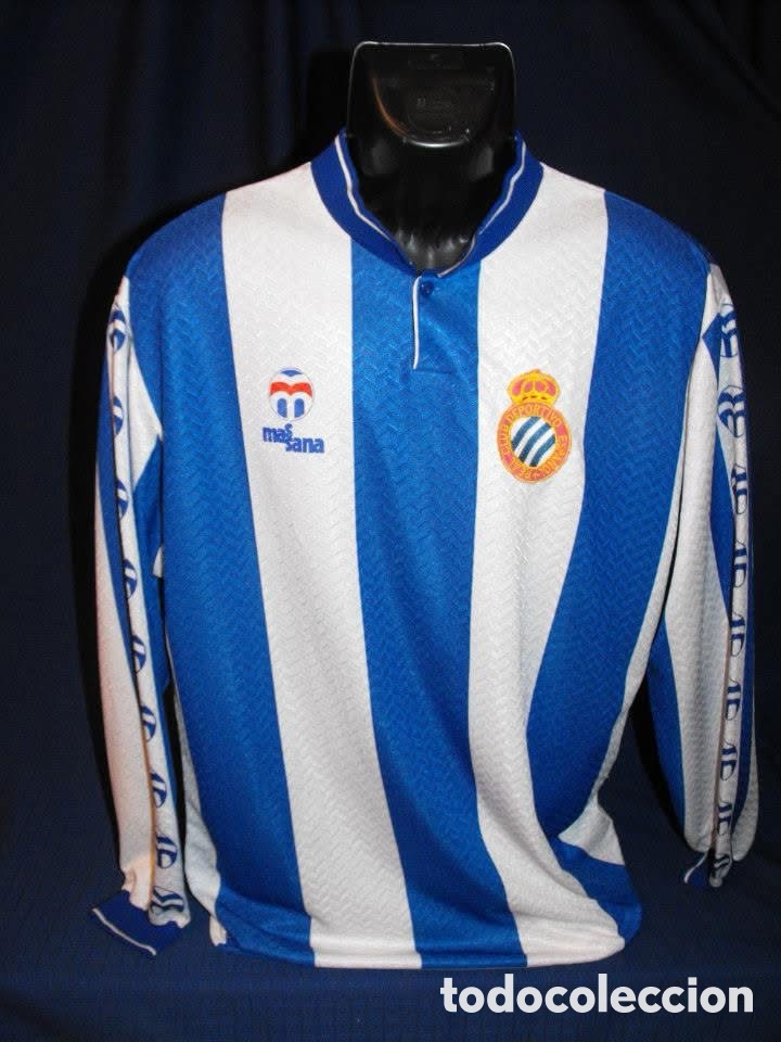 Coleccionismo deportivo: Match worn RCD Espanyol camiseta Massana usada por jugador