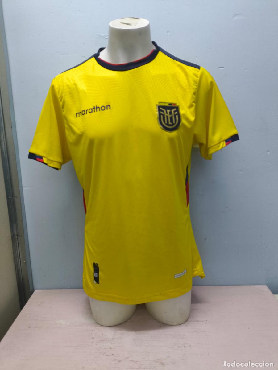 Coleccionismo deportivo: Ecuador seleccion camiseta futbol football shirt L 56cts