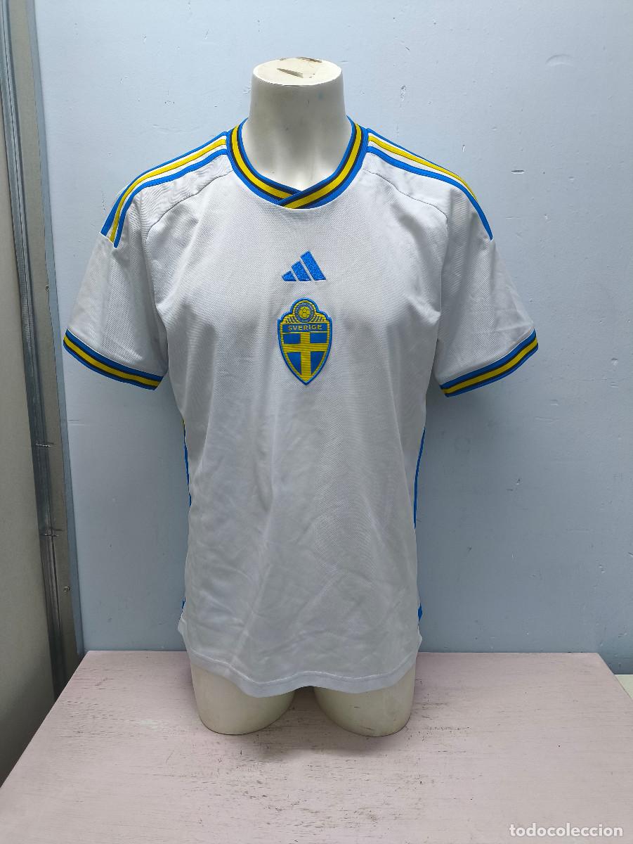 Coleccionismo deportivo: Sverige Sweden camiseta futbol seleccion national team football shirt xl 61cts