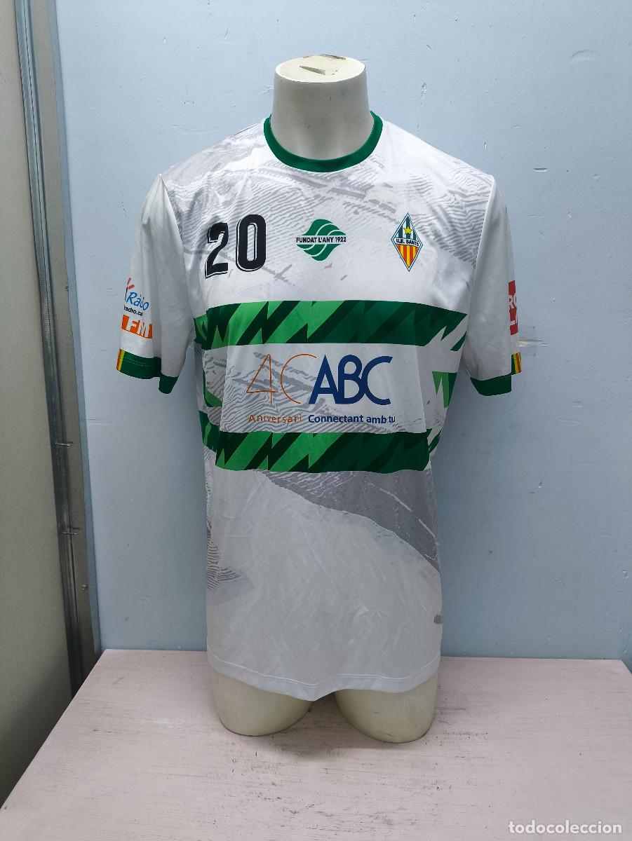 Coleccionismo deportivo: UE Sants match worn Barcelona camiseta futbol football shirt xl 61cts
