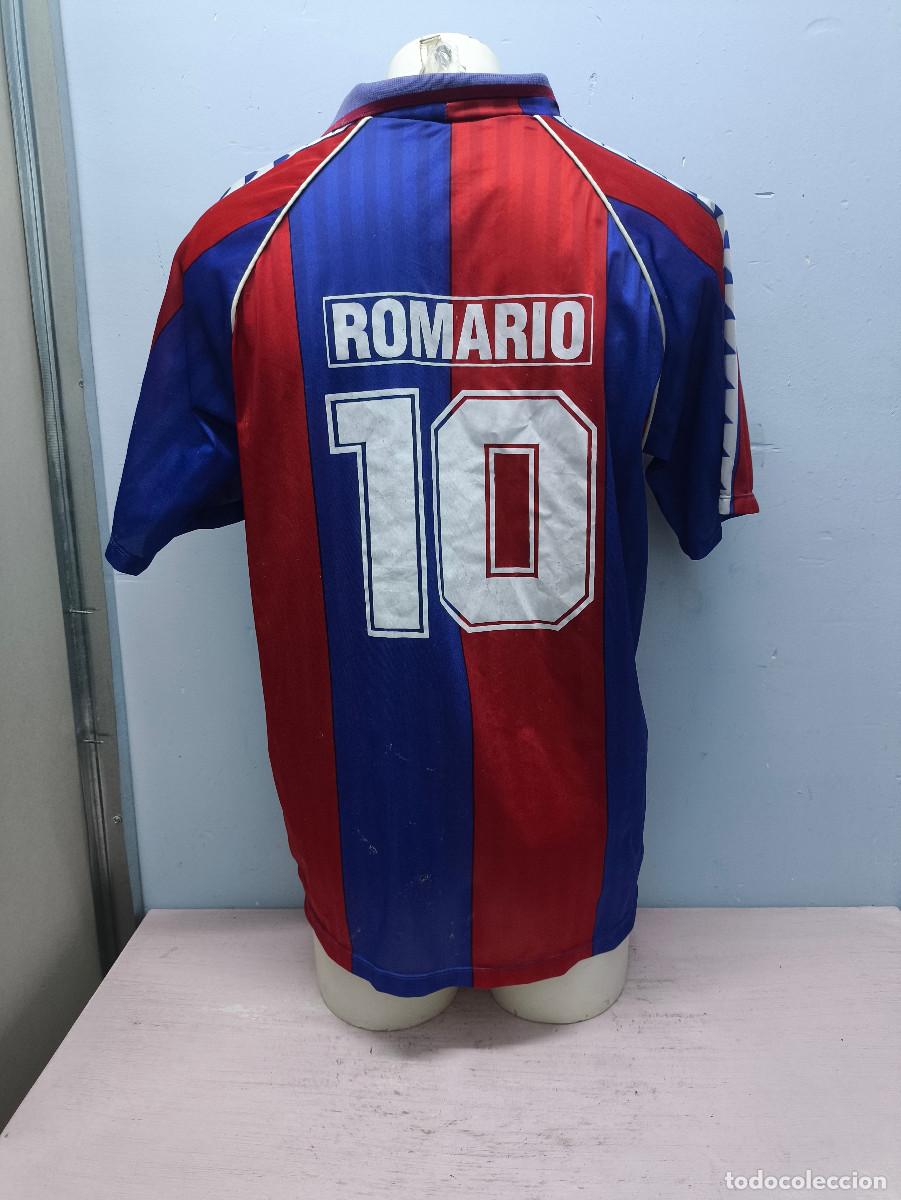 Coleccionismo deportivo: Romario FC Barcelona camiseta futbol football shirt vintage rogers XL 62cts