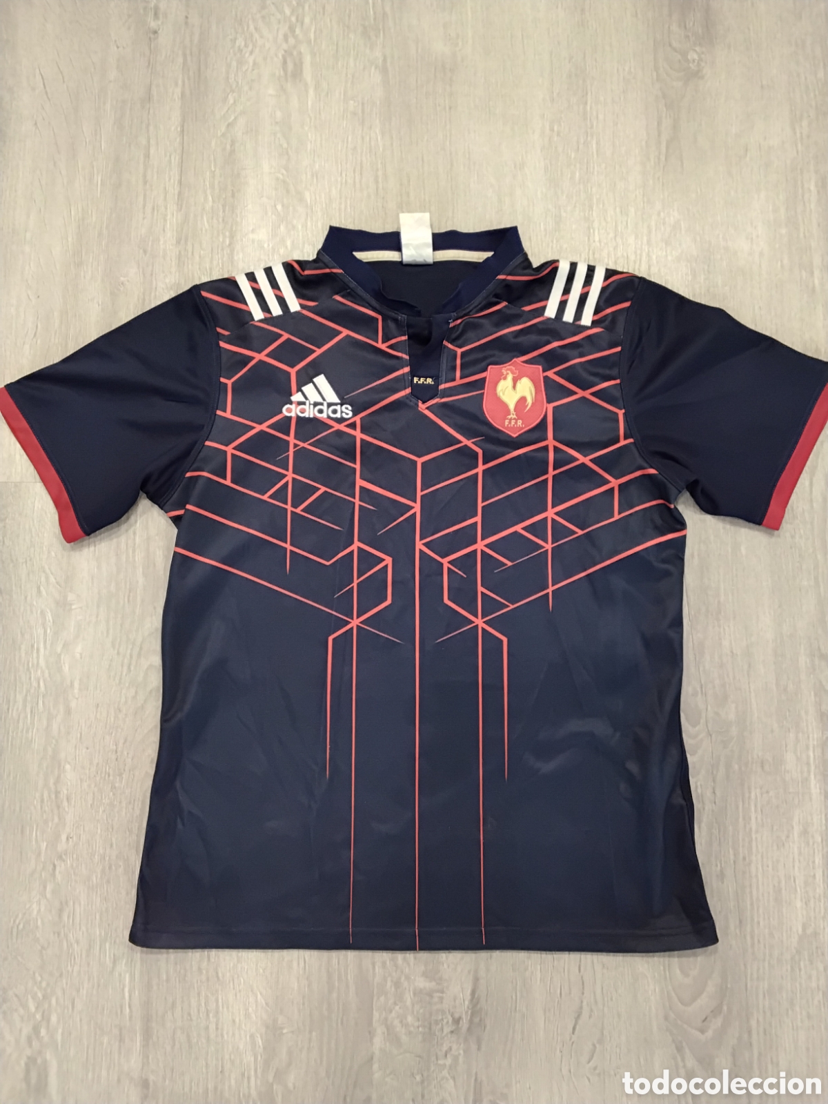 Coleccionismo deportivo: Camiseta Selecci&oacute;n Francia Adidas