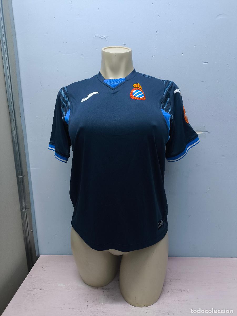 Coleccionismo deportivo: RCD Espanyol Femenino futbol camiseta football shirt match worn xs 52cts equ M