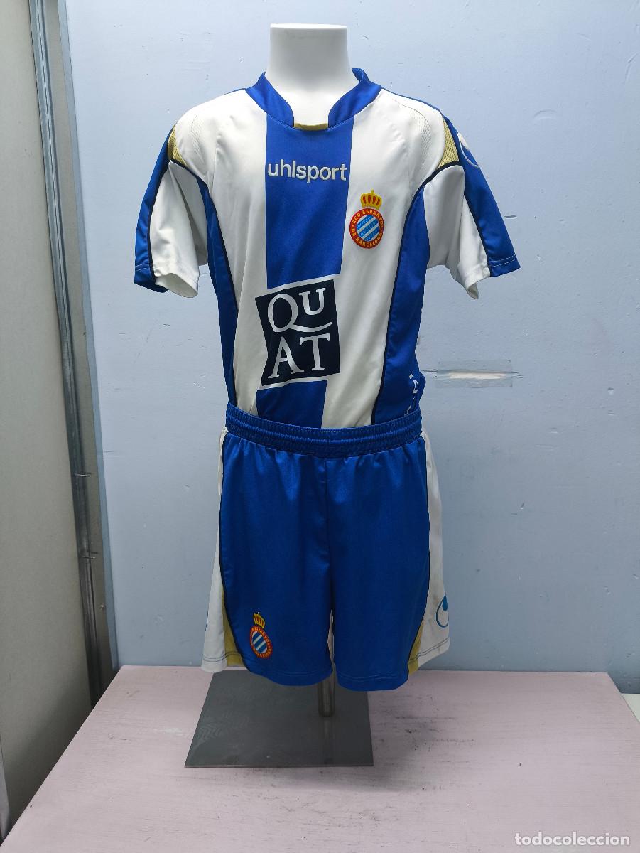 Coleccionismo deportivo: RCD Espanyol Tamudo ni&ntilde;o camiseta futbol football shirt equipacion xs 42cts