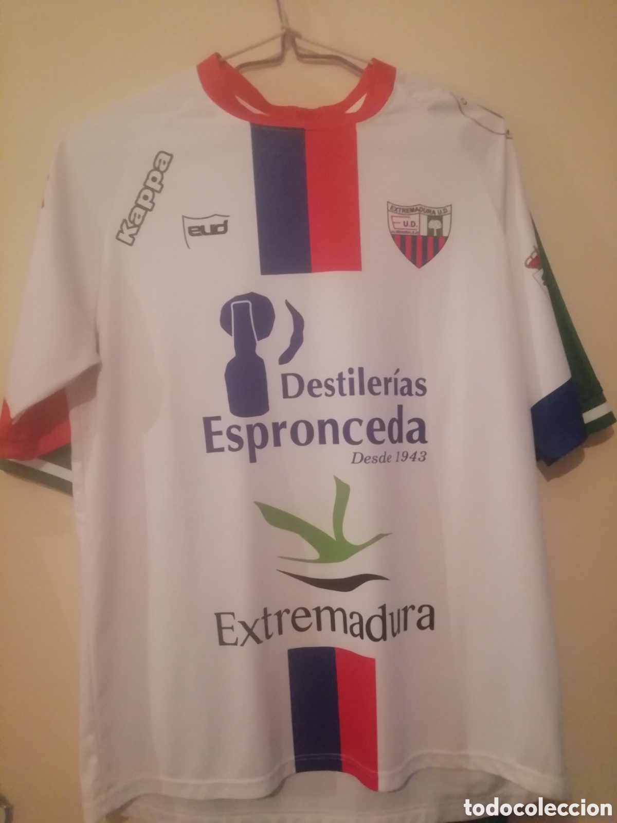 Coleccionismo deportivo: Camiseta Extremadura ud. Talla L