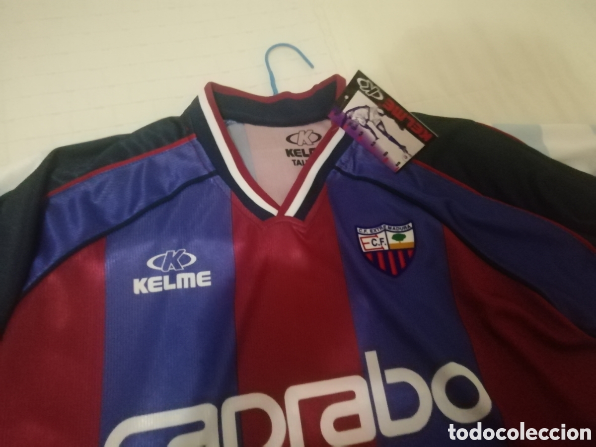 Coleccionismo deportivo: Camiseta cf Extremadura a&ntilde;os 90. Talla xL