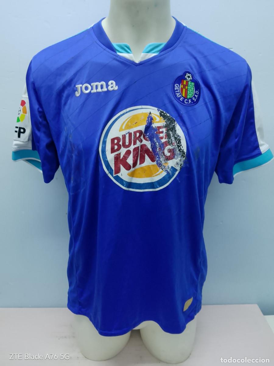 Coleccionismo deportivo: Getafe (tara sponsor) camiseta futbol football shirt L