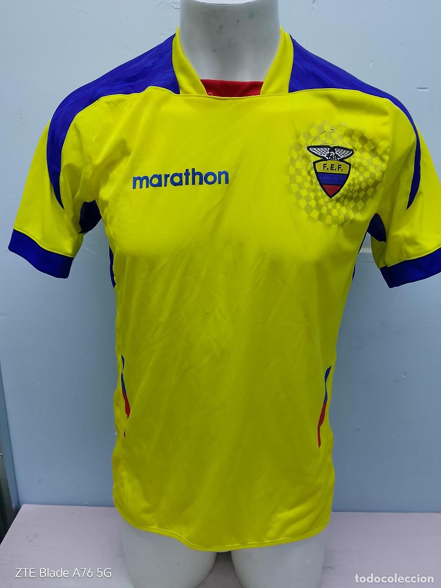 Coleccionismo deportivo: Ecuador seleccion camiseta futbol football shirt L 57cts