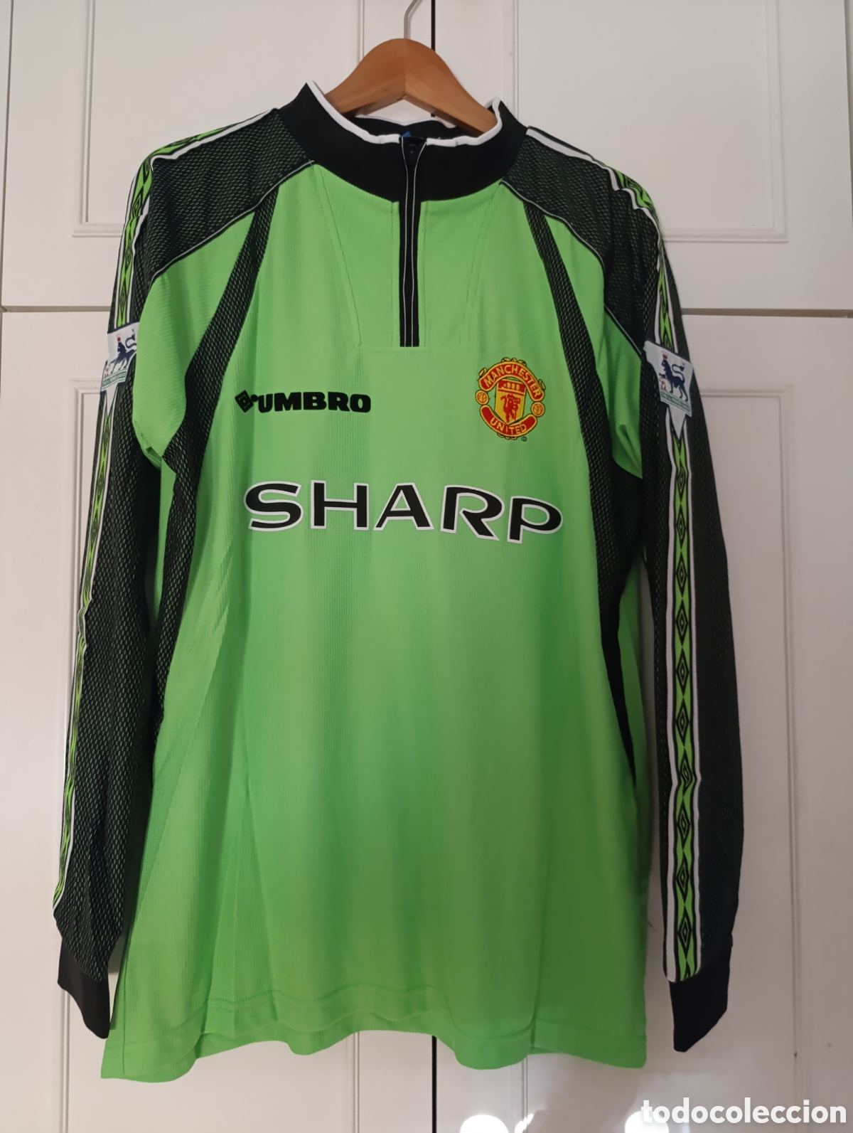 Coleccionismo deportivo: Camiseta retro Manchester United FC